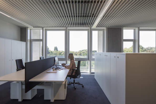 Baunetz, Meldung, news, Architektur, architecture, town hall, building, administrative center, Verwaltungsbau, Rathaus, Deinze, Belgien, Zentrum, Tony Fretton Architects, Belgium, London, Tony Fretton, Jim McKinney, Peter Cook