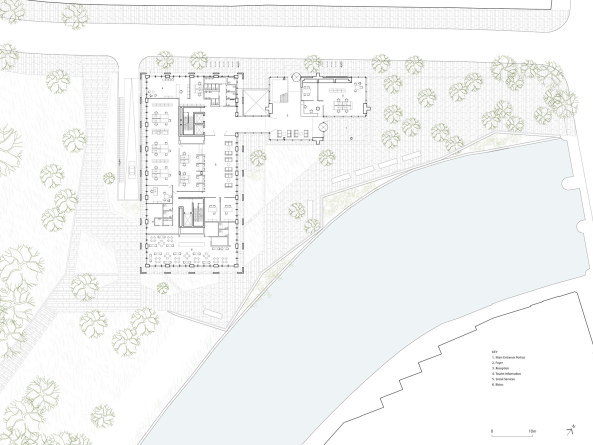 Baunetz, Meldung, news, Architektur, architecture, town hall, building, administrative center, Verwaltungsbau, Rathaus, Deinze, Belgien, Zentrum, Tony Fretton Architects, Belgium, London, Tony Fretton, Jim McKinney, Peter Cook