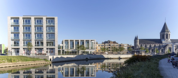 Baunetz, Meldung, news, Architektur, architecture, town hall, building, administrative center, Verwaltungsbau, Rathaus, Deinze, Belgien, Zentrum, Tony Fretton Architects, Belgium, London, Tony Fretton, Jim McKinney, Peter Cook