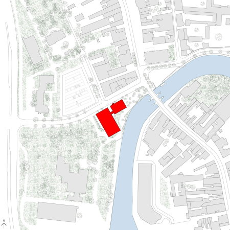 Verwaltungsbau von Tony Fretton in Belgien