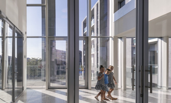 Baunetz, Meldung, news, Architektur, architecture, town hall, building, administrative center, Verwaltungsbau, Rathaus, Deinze, Belgien, Zentrum, Tony Fretton Architects, Belgium, London, Tony Fretton, Jim McKinney, Peter Cook