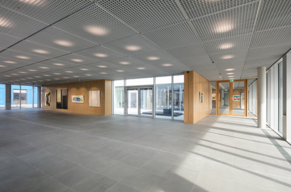 Baunetz, Meldung, Architektur, architecture, Baumhauer, HG Esch, Jan Bitter, Duisburg, Konzernzentrale, Hauptverwaltung, Krohne, Kunstsammlung, B�robau, offices, Kunst, art, art collection, headquarter, corporate architecture, doppelte Fassade, Glas, facade, Deutschland, Germany, 2017