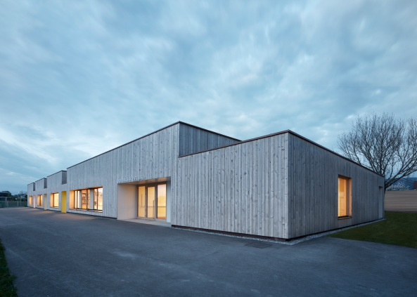 Kindergarten von Bernardo Bader in Vorarlberg