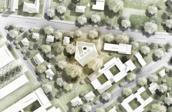 Baunetz, Meldung, Architektur, architecture, Germany, Deutschland, Wettbewerb, competition, Ergebnis, results, Glass, Kramer, Lbbert, Behles, Jochimsen, Kleihues, Staab, Bez, Kock, Herbst, Kunkler, Br, Stadelmann, Stcker, Nrnberg, Kln, Berlin, Stuttgart, Lepel, Lepel, Tim Heide, Eric Mertens, Canan Rohde-Can, Amandus Sattler, Ralf Streckwall, Gesine Weinmiller, nichtoffener einphasiger Planungswettbewerb, RPW 2013, Dahlem, FU Berlin, Freue Universitt Berlin, Knigin-Luise-Strae, Leibniz-Institut fr Gewsserkologie und Binnenfischerei, IGB, Berlin-Brandenburgisches Institut fr Biodiversittsforschung, BBIB, Wissenschaftsgebude Biodiversitt, Forschung, Research, offices, Bro, Kommunikation, communication, Wissenschaft, 2017