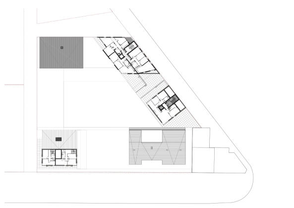 Baunetz, Architektur, architecture, Meldung, 2017, Frankreich, France, Bordeaux, Bassins  Flot, Wohnen, Wohnungsbau, Hof, residential, living, coutyard, parking, Parkplatz, U-Boot, Josep Lluis Mateo, Luc Boegly, Jean Franois Tremege, GARDERA-D