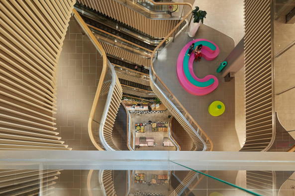 Shoppingcenter in Shanghai von UNStudio