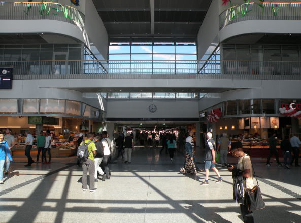 Hauptbahnhof in Mnster erffnet