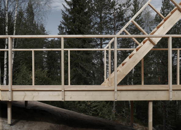 Baunetz, Meldung, Architektur, architecture, 2017, Schweden, Sweden, Hanna Michelson, Beragliv, landscape, hotel, Landschaft, Natur, escape, Rckzug, retreat, retraite, Einsamkeit, Meditation, Reduktion, reduction, Loft house, Lofthuset, sberget, wood, Holz, Natur, nature, Aussicht, view, Turm, tower, Minimal, minimalism