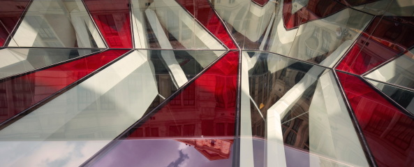 Baunetz, Meldung, Architektur, architecture, 2017, Amanda Levete, AL_A, London, Grobritannien, Great Britain, England, Victoria & Albert Muuseum, V&A, Hufton + Crow, Museum, Erweiterung, expansion, addition, Exhibition Road Quarter, Aston Webb screen, Sackler Courtyard, Blavatnik Hall, Sainsbury Gallery