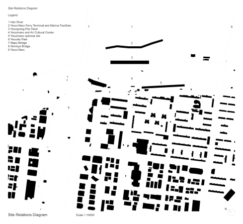 Baunetz, Meldungen, Architektur, Planvorstellung, Wettbewerbsgewinn, Cheungvogl, Sdkorea, Seoul, Fhrterminal, Fhrhafen, Han river, Yeoui-Naru, internationaler Wettbewerb, ferry terminal, Infrastruktur, Planung, Entwurf, Marina, durchgezogenes Dach, Stahlstruktur, Holzverkleidung, Yeouijeong, Pier, Ari Cultural Center