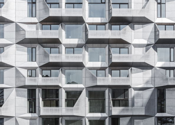 Baunetz, Meldung, Architektur, architecture, 2017, The Silo, Kopenhagen, Copenhagen, Harbour Hafen, water side, Dnemark, Denmark, COBE, Wohnen, Umbau, housing, Wohnhochhaus, reuse, development, industrial, Industrie, Getreidesilo, Denkmal, heritage,  high rise, Hochhaus, Fassade, Metal, facade, metal, cladding, Rasmus Hjortshj, Klaus Kastbjerg, NRE Denmark, COAST, Nordhavn, Nordhafen, rauh, raw, Interior, Sichtbeton, exposed concrete