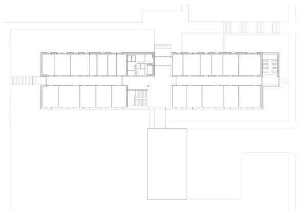 Brigida Gonzales, neubau, beton, architektur, simon, freie, schwbisch-hall, kaserne, sanittsversorgungszentrum, hermann, khl, Hermann-Khl-Kaserne, Niederstetten, sanittszentrum, krankenhaus, bundeswehr, beton, sichtbeton, riegel, labor, medizin, rntgen,