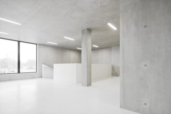 Brigida Gonzales, neubau, beton, architektur, simon, freie, schwbisch-hall, kaserne, sanittsversorgungszentrum, hermann, khl, Hermann-Khl-Kaserne, Niederstetten, sanittszentrum, krankenhaus, bundeswehr, beton, sichtbeton, riegel, labor, medizin, rntgen,