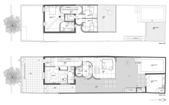 Studio Wet erweitern Wohnhaus in Sevilla
