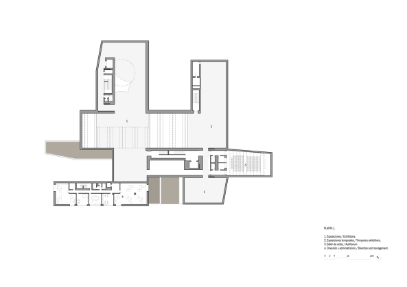 Baunetz, Architektur, Meldungen, Projekte, Spanien, Jan, Museo Ibero, EDDEA, Museum, Museo Internacional de Arte bero, iberian culture, art, Kunst, iberische Kultur, ehemaliges Gefngnis, Fernando Alda