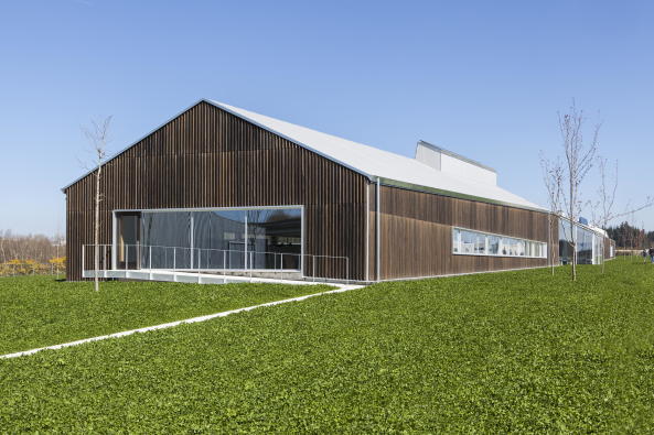 Francisco Mangado, Norvento, Lugo, Forschungszentrum, 2017