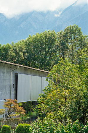 Atelierhaus in Haldenstein von Peter Zumthor, fr das Essay Architektur denken