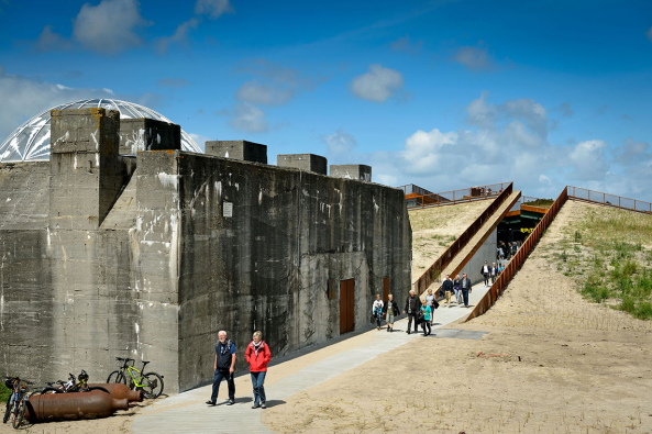 Tirpitz, Bunker, Dnemark, Wattenmeer, Bjarke Ingels, Stellung, Museum, Blavand, Denmark, architecture, bunker, war history, 2017