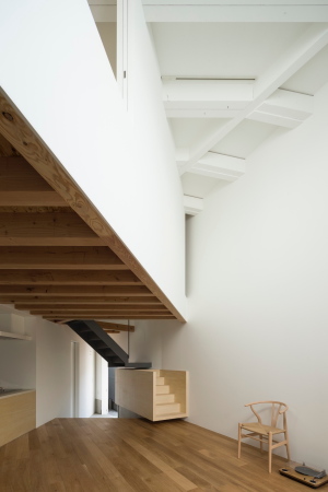 Minihaus, Japan, Tokio, Tokyo, new building, small house, japanese architecture, 2017, residential, housing, CHOP+ARCHI, Masao Nishikawa, Hiroo Okubo,  Setagaya Ward Tokyo, mini, 2017, ecklage, corner, wood, timber