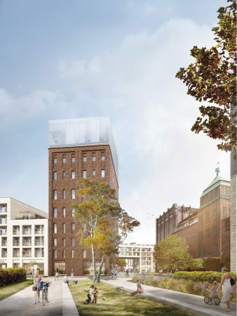 Siegerentwurf von Andr� Poitiers mit arbos Freiraumplanung