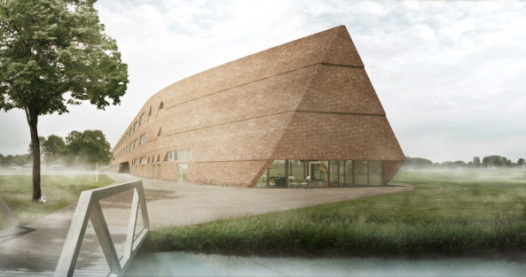 Kirchenheerweg, Hamburg, Stadtteilschule, Neubau, Wettbewerb, Backstein, Langhaus, Schulhaus, Schlauch, langezogen, Ziegelstein, brich, school, competition, 2017, Thomas Krger, Eike Roswag, ARGE, Team Grundschule, Kirchwerder