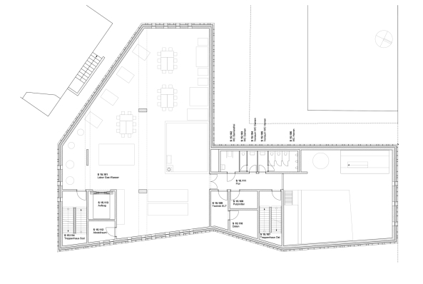Hochschulbau, Stadtzentrum, Esslingen, Geb�udetechnik