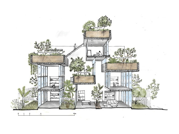 Wohnhaus in Ho-Chi-Minh-Stadt von VTN Architects