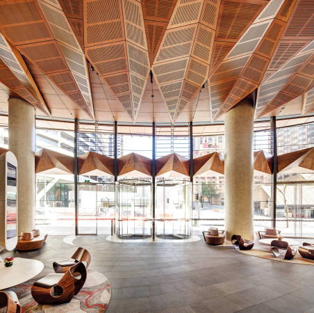 Brohochhaus in Sydney von fjmt