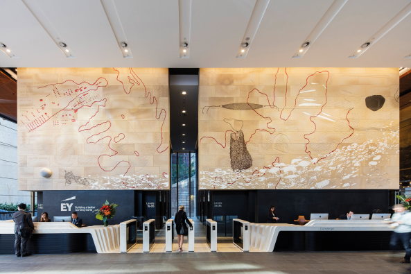 Brohochhaus in Sydney von fjmt