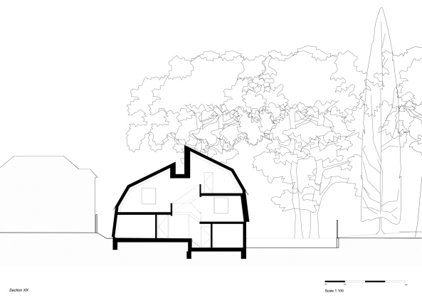 Hausboot, England, 2017, Holz, Schiff, Wochenendhaus, Holzbau, expressiv, wood, Gro�britannien, Poole/ Dorset, Timber Frame Company, Mole architects, Rebecca Granger Architects