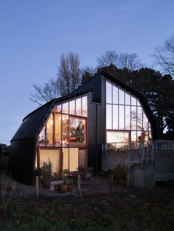 Hausboot, England, 2017, Holz, Schiff, Wochenendhaus, Holzbau, expressiv, wood, Gro�britannien, Poole/ Dorset, Timber Frame Company, Mole architects, Rebecca Granger Architects