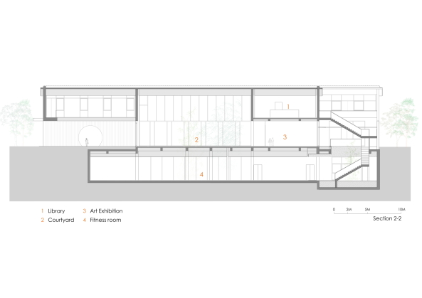 Baunetz, Meldung, News, Architektur, architecture, China, Suzhou, Community Centre, Gemeindezentrum, Dongyuan Qianxun Community Center, Scenic Architecture Office, Zhu Xiaofeng, Xiangcheng District, Suzhou City, Su shengliang, Dongyuan Design, Jiyuan Road, Öffentliches Bauen, Bauen, Städisch Bauen, Neubau