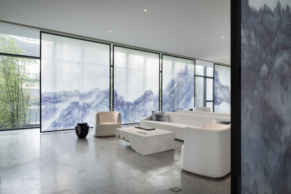 Baunetz, Meldung, News, Architektur, architecture, China, Suzhou, Community Centre, Gemeindezentrum, Dongyuan Qianxun Community Center, Scenic Architecture Office, Zhu Xiaofeng, Xiangcheng District, Suzhou City, Su shengliang, Dongyuan Design, Jiyuan Road, ffentliches Bauen, Bauen, Stdisch Bauen, Neubau