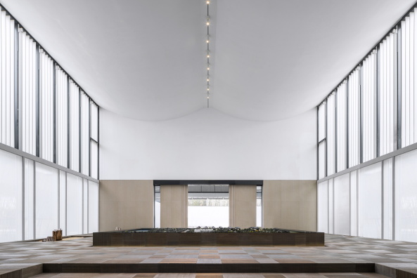 Baunetz, Meldung, News, Architektur, architecture, China, Suzhou, Community Centre, Gemeindezentrum, Dongyuan Qianxun Community Center, Scenic Architecture Office, Zhu Xiaofeng, Xiangcheng District, Suzhou City, Su shengliang, Dongyuan Design, Jiyuan Road, ffentliches Bauen, Bauen, Stdisch Bauen, Neubau