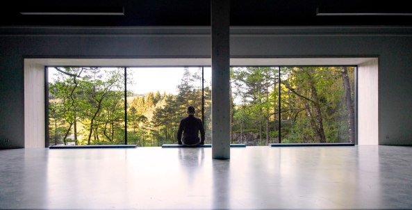 Baunetz, Architektur, Norwegen, Norway, Kvs, Kvsfossen, Laksetrapp, Srnorsk Laksesenter, Rever & Drage Architects, Besucherzentrum, Lachstreppe, Wasserfall, Lynga, Lyngdal, Vest-Agder, Tom Auger