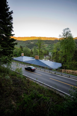 Baunetz, Architektur, Norwegen, Norway, Kvs, Kvsfossen, Laksetrapp, Srnorsk Laksesenter, Rever & Drage Architects, Besucherzentrum, Lachstreppe, Wasserfall, Lynga, Lyngdal, Vest-Agder, Tom Auger