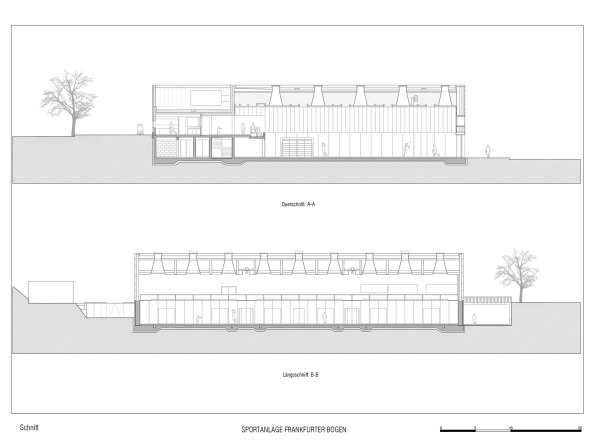 sporthalle, holz, holzbau, rubner, preungesheim, frankfurt, am main, Turkali, Architekten, spielfelder, 3-feld, dreifeldhalle, halle, sport, handball, neubau, lrche, sibirisch, sdtirol, brettschichtholz, Goldpeppingstrae, Sportamt, ffentlich, Frank Dinger