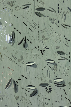 Wochenendhaus, Chalkidiki, Eva Sopeoglou, Im Schatten der Olivenbume, Griechenland, CNC, Olive Tree House, CNC-Stanzverfahren, METALCO, Bartlett School of Architecture in London, Wohnkomfort, Bume, Bltter, Ferienhouse, Holiday Home, Retreat, Olives, Greece, Halbinsel