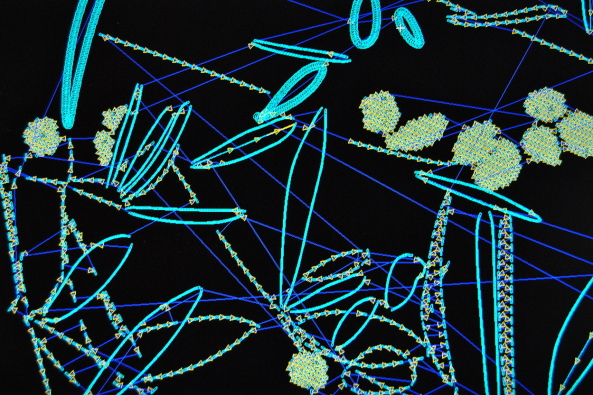 Wochenendhaus, Chalkidiki, Eva Sopeoglou, Im Schatten der Olivenbume, Griechenland, CNC, Olive Tree House, CNC-Stanzverfahren, METALCO, Bartlett School of Architecture in London, Wohnkomfort, Bume, Bltter, Ferienhouse, Holiday Home, Retreat, Olives, Greece, Halbinsel
