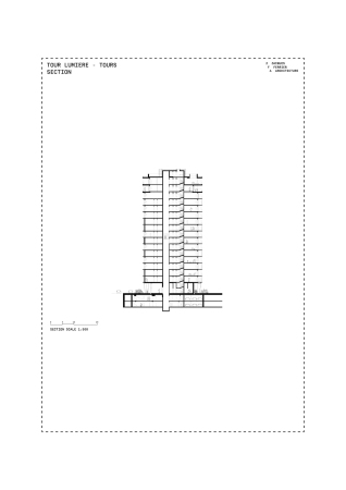 Baunetz, Architektur, Meldungen, Architekturprojekte, Frankreich, Tours, Jacques Ferrier, Wohnhaus, Turm, Wohnturm, Tour Lumiere, Wettbewerbsgewinn, low-energy building, residential building, sozialer Wohnungsbau, Le Galion, zylindrische Form, Rotunde, Mathieu Ducros, Luc Boegly