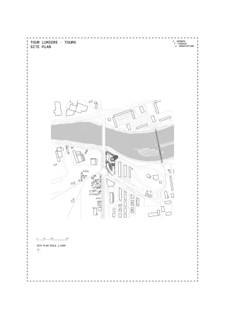 Baunetz, Architektur, Meldungen, Architekturprojekte, Frankreich, Tours, Jacques Ferrier, Wohnhaus, Turm, Wohnturm, Tour Lumiere, Wettbewerbsgewinn, low-energy building, residential building, sozialer Wohnungsbau, Le Galion, zylindrische Form, Rotunde, Mathieu Ducros, Luc Boegly