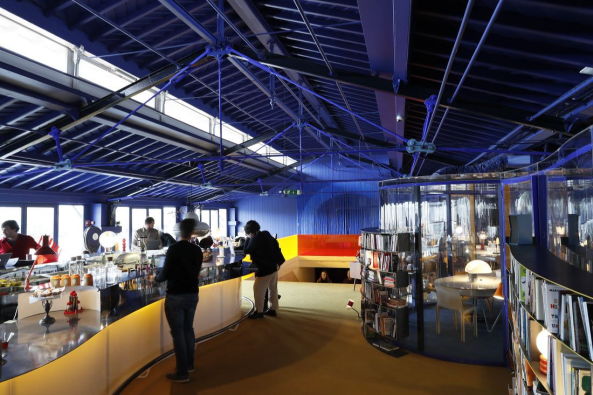 Co-working Raum von SelgasCano in Lissabon