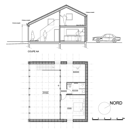 Open Source House, Wohnhaus, studiolada architectes, 2017, Baccarat
