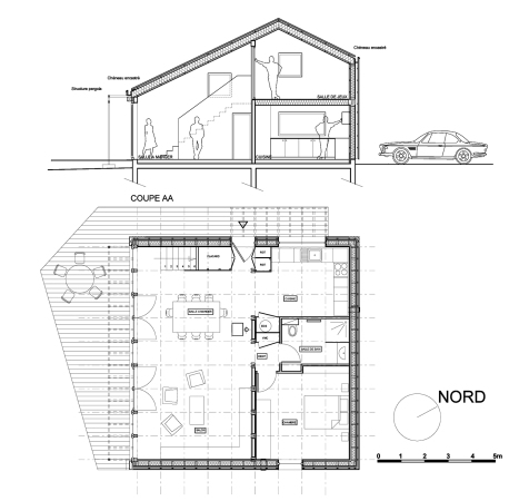 Open Source House, Wohnhaus, studiolada architectes, 2017, Baccarat