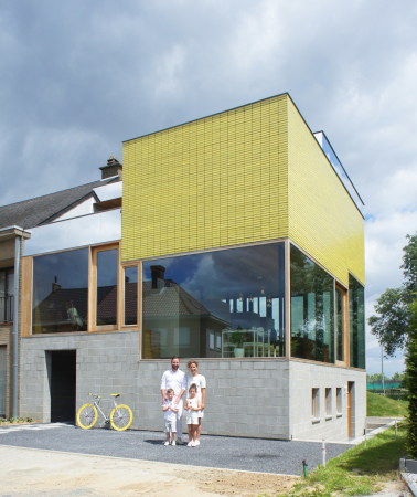 Baunetz, Architektur, architecture, news, Belgien, Stephanie & Kevin, Vensvanbelle, Einfamilienhaus, Wohnen, Bauen, Wohnhaus, Familie, Kinder, Atelier Vens Vanbelle, Brssel, Gent, Hipster, wei, Haaltert