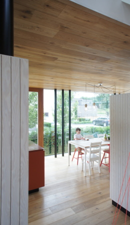 Baunetz, Architektur, architecture, news, Belgien, Stephanie & Kevin, Vensvanbelle, Einfamilienhaus, Wohnen, Bauen, Wohnhaus, Familie, Kinder, Atelier Vens Vanbelle, Br�ssel, Gent, Hipster, wei�, Haaltert