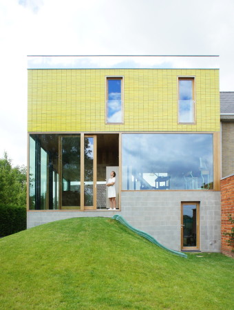 Baunetz, Architektur, architecture, news, Belgien, Stephanie & Kevin, Vensvanbelle, Einfamilienhaus, Wohnen, Bauen, Wohnhaus, Familie, Kinder, Atelier Vens Vanbelle, Brssel, Gent, Hipster, wei, Haaltert