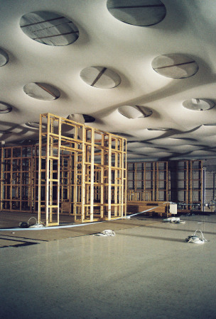 Laura J. Padgett, Fotografie, Stdel-Schule, Stdel-Museum, Frankfurt am Main, Neubau, Schauman Kai, Architektur, Ausstellung, Somehow Real, Hessischer Rundfunk, Museum Giersch, Schaumainkai 83, Beirut, Baustelle, Im Bau, Baustellenfotografie, Peter Zumthor