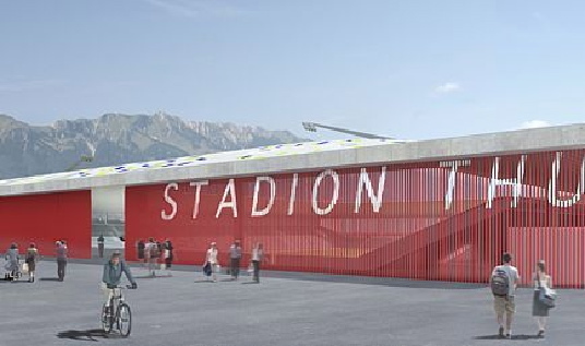 Neues Stadion in Thun prsentiert