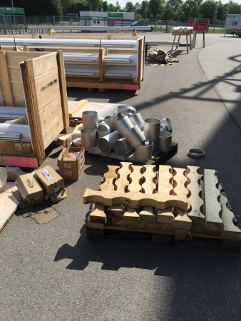 Baustellenbesuch der WWK-Arena in Augsburg